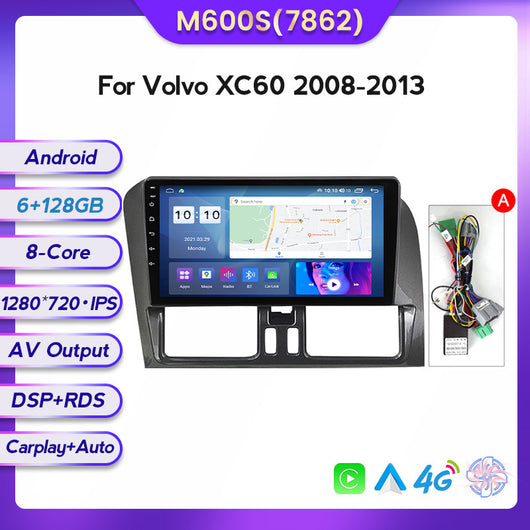 Sistema de Navegación Android con Cámara de Reversa para Volvo XC60 - Image 8
