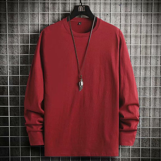 Camiseta Básica Cuello Redondo Talla Grande Hombre Primavera - Image 22