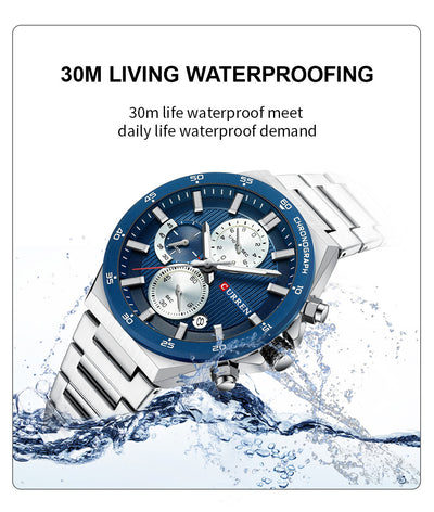 Reloj Deportivo Empresarial Impermeable para Hombre - Image 8