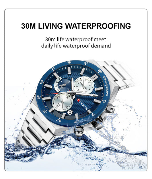 Reloj Deportivo Empresarial Impermeable para Hombre - Image 8