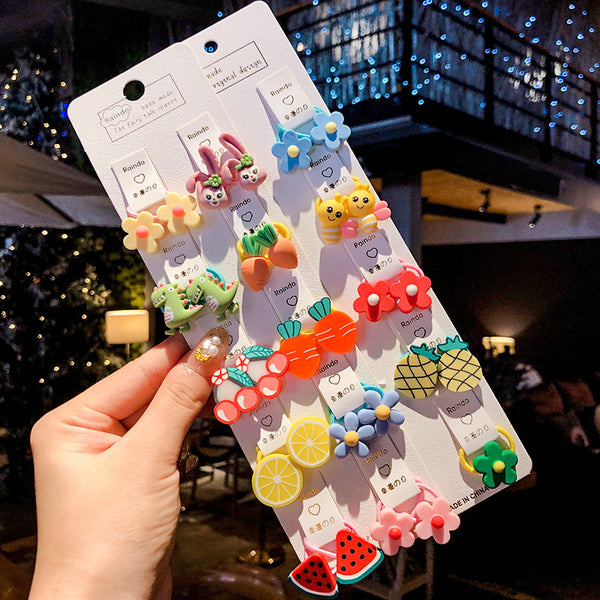 Set de 20 Elásticos Coloridos para el Cabello Infantil