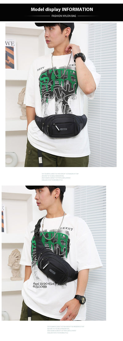 Bolsa Crossbody Multifuncional para Hombre - Resistente al Agua - Image 11