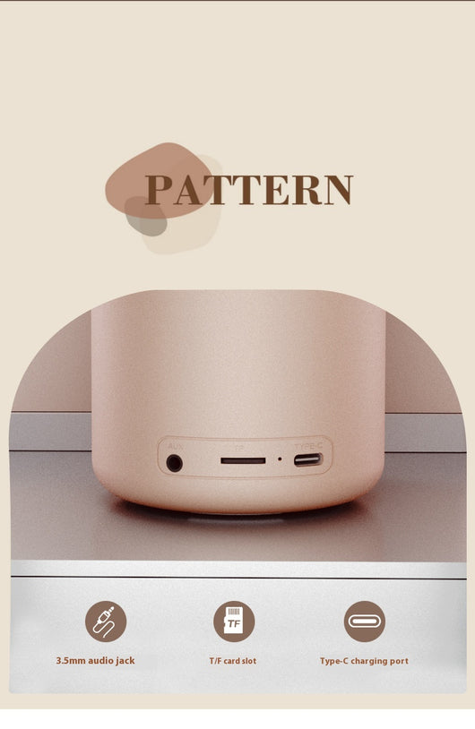 Parlante Bluetooth Portátil Compacto de Escritorio - Image 12