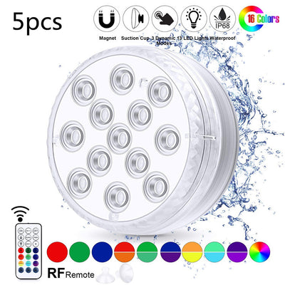 Luz Sumergible LED Impermeable con Control Remoto para Piscina, Fuente y Spa - Image 15