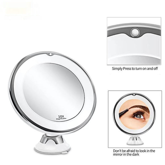 Espejo de Maquillaje LED con Luz Complementaria