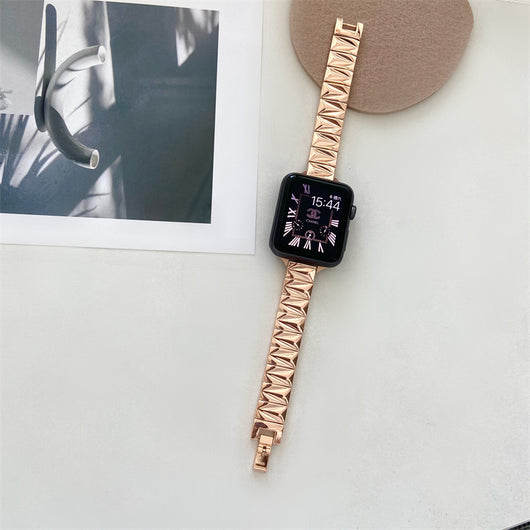 Correa Smartwatch con Diseño Geométrico en Metal - Image 7