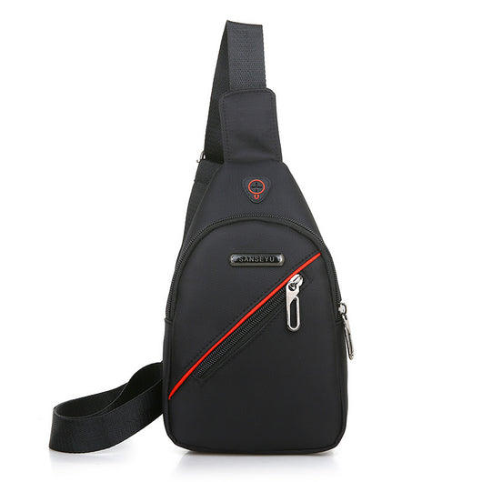Bolsa Pecho Impermeable Nylon - Mensajero Casual para Hombre - Image 9