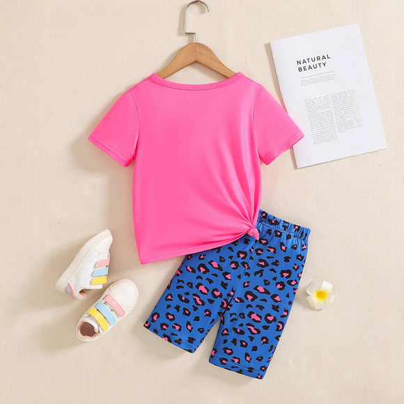 Blusa de Verano con Parche Gatito - Cuello Redondo Manga Corta