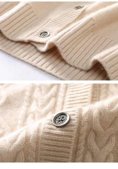 Cardigan de Cachemira Gruesa para Mujer - Image 17