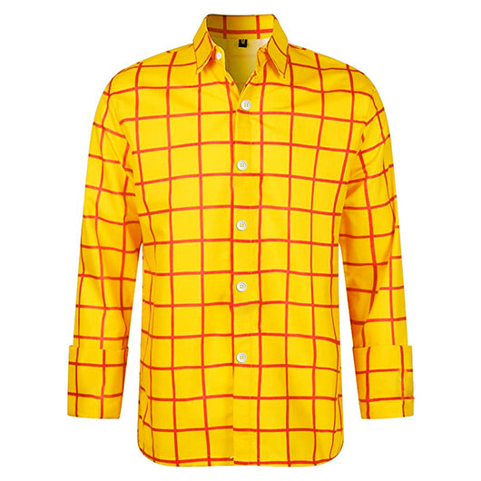 Camisa Cuadros Británica Elástica Suelta Manga Larga Solapa Estampada - Image 19