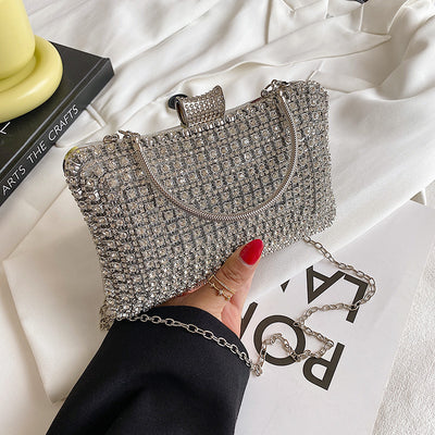 Bolso Mensajero Cuadrado Brillante para Fiestas y Eventos - Image 3