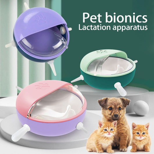 Alimentador de Leche para Gatitos y Cachorros con 4 Teteros - Image 12