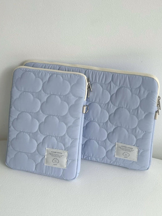 Funda para Tablet con Bordado de Nubes - Almacenamiento Adorable - Image 33