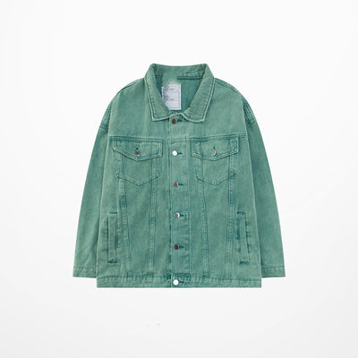 Chaqueta Tipo Solapa Suelta con Costuras de Herraje - Image 10