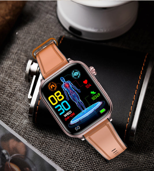 Reloj Inteligente ET570 con Llamadas Bluetooth, ECG y Medidor de Glucosa - Image 2