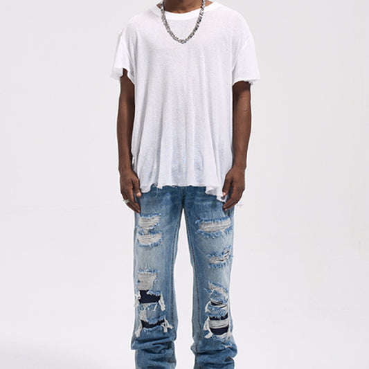Jeans Vintage Sueltos y Cómodos para Hombre