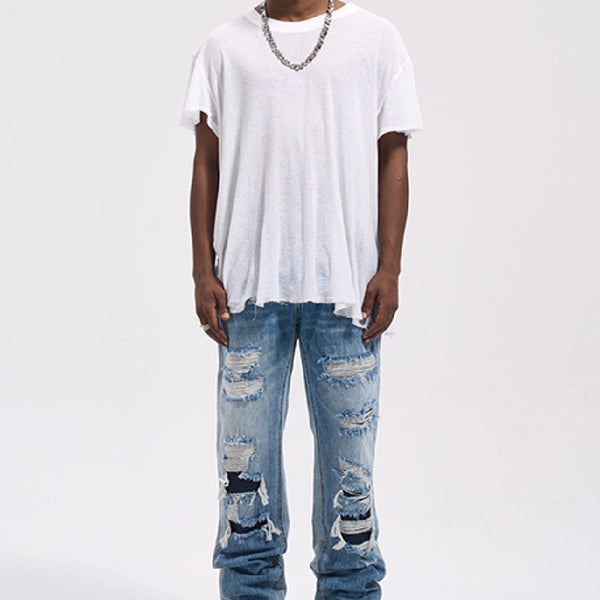 Jeans Vintage Sueltos y Cómodos para Hombre