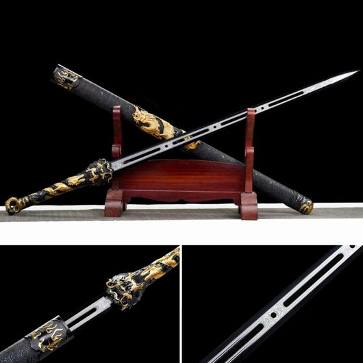 Sable Dao Tradicional Forjado en Acero Manganeso Alto - Réplica Histórica Jinyiwei sin Filo