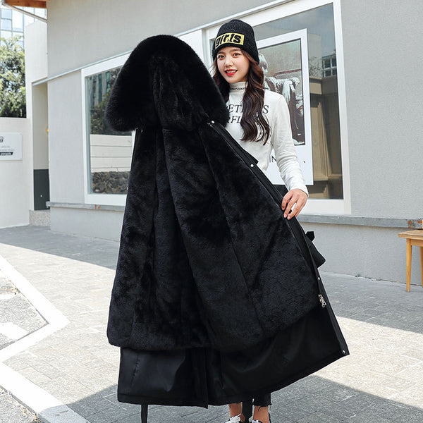 Chaqueta Acolchada Desmontable con Faja Reductora Integrada