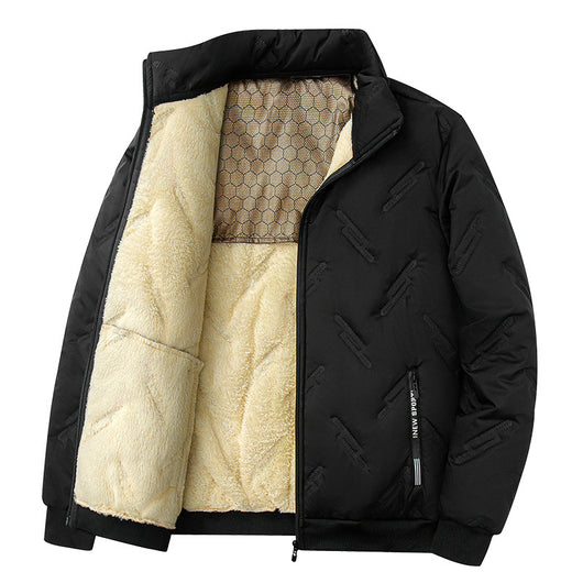 Chaqueta de Invierno para Hombre con Forro Polar Grueso y Diseño Moderno - Image 7