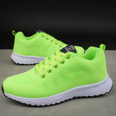 Tenis Deportivos Talla Grande Primavera-Otoño con Malla Transpirable para Mujer - Image 11
