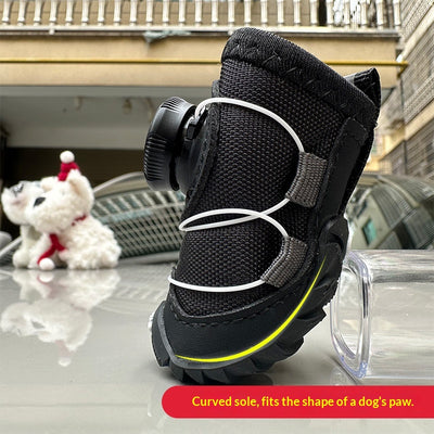 Botas Protectoras para Perros Otoño-Invierno con Acolchado de Algodón - Image 9