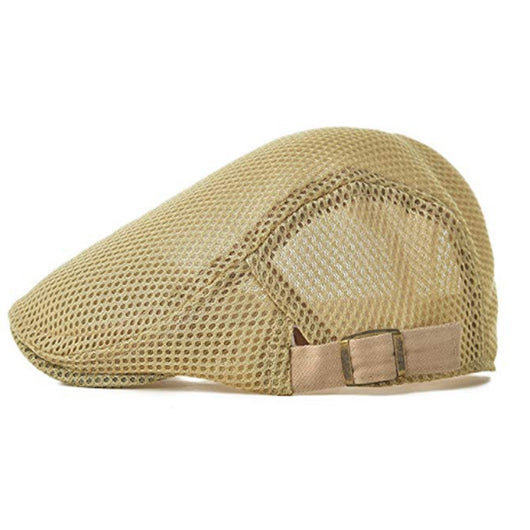 Boina Ajustable de Malla Estilo Newsboy - Gorra Plana Vintage - Image 2