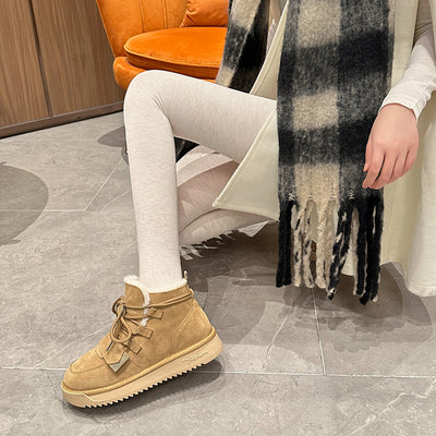 Zapatos Escolares Térmicos con Suela Gruesa y Aumento de Altura