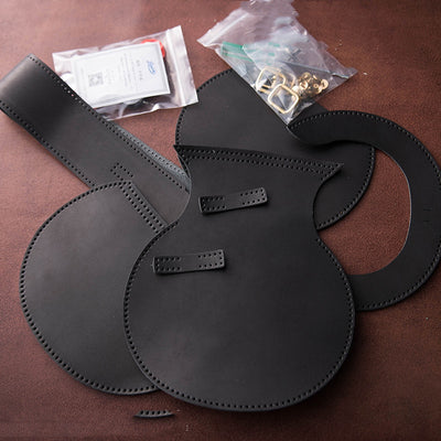 Bolsa Bandolera Retro de Cuero Vacuno Curtido Natural para Personalizar - Image 18