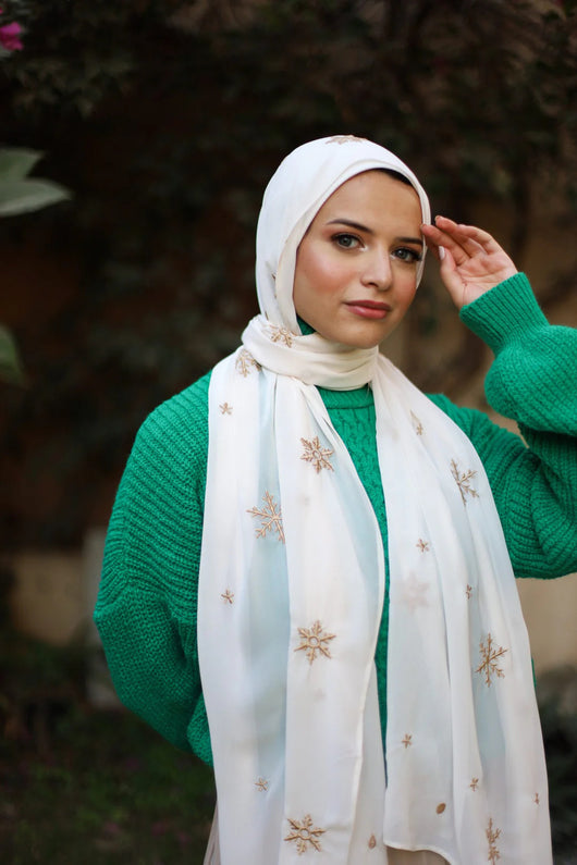 Pañuelo Hijab de Satén Estampado - Image 44