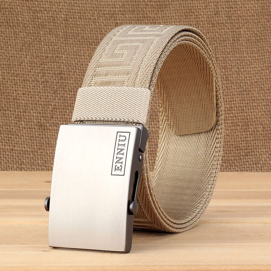 Cinturón de Lona para Hombre con Hebilla Suave - Image 13