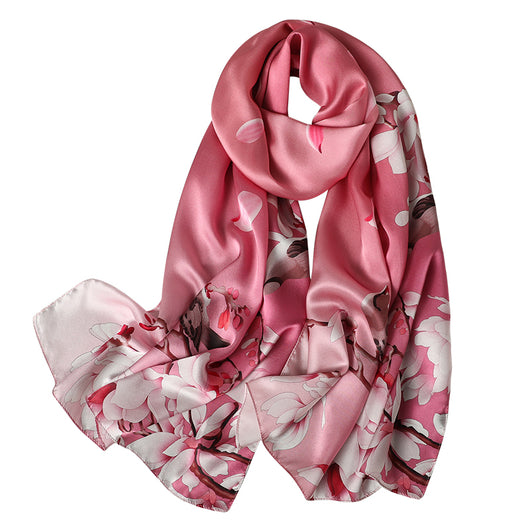 Pañuelo de Seda Ligero Multiestación para Primavera, Otoño e Invierno - Image 5