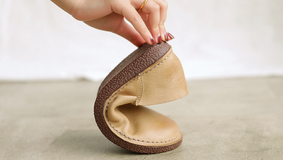 Zapatos de Cuero Genuino para Mujer Estilo Retro - Image 13