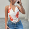 Blusa Halter Estilo Vacacional Hot Girl