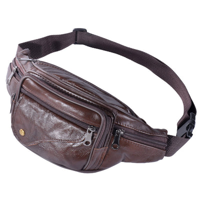 Bolsa Cruzada de Cuero para Hombre - Grande, Multifuncional y Resistente - Image 11