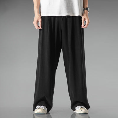 Pantalones Anchos de Lino y Algodón para Tallas Grandes - Cómodos y Transpirables - Image 4