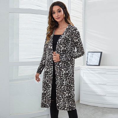 Abrigo Tejido Estampado para Mujer - Image 9