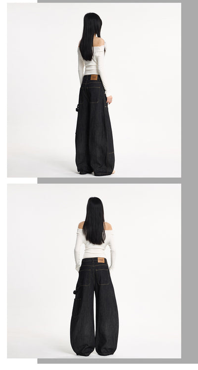Pantalones Vaqueros de Trabajo Reforzados Corte Amplio A - Image 14