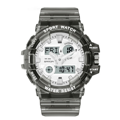 Reloj Deportivo Digital Dual Display Pantalla Grande Luminoso Resistente al Agua Unisex - Image 12