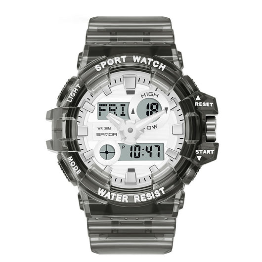 Reloj Deportivo Digital Dual Display Pantalla Grande Luminoso Resistente al Agua Unisex - Image 12