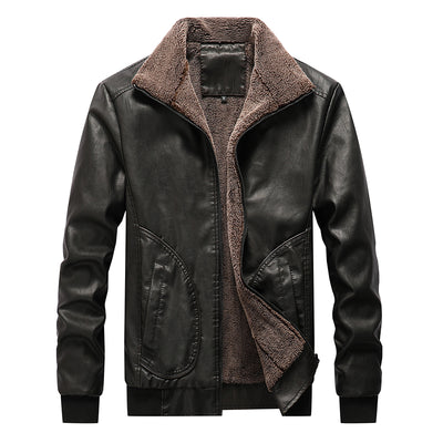 Chaqueta de Invierno Mountainskin PU para Hombre - Abrigo Grueso y Cálido - Image 7