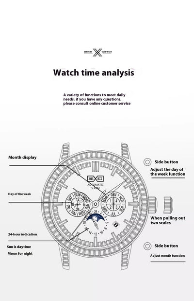 Reloj Mecánico Advanced para Hombre - Diseño Sofisticado - Image 11
