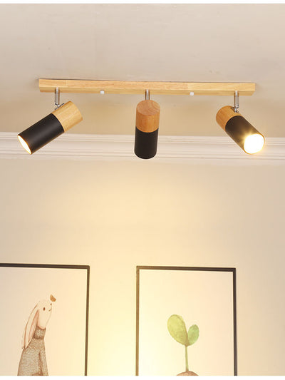 Foco Ajustable de Techo Log Simple - Iluminación Versátil - Image 9