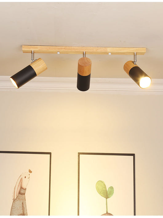 Foco Ajustable de Techo Log Simple - Iluminación Versátil - Image 9