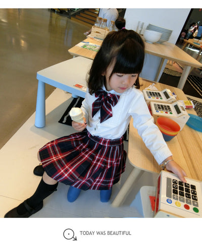 Conjunto Infantil Elegante: Blusa y Falda Dos Piezas - Image 17