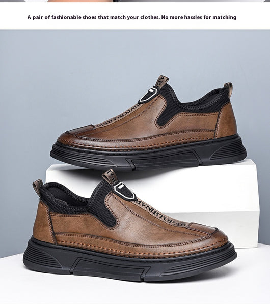 Zapatos Casuales de Hombre Lisos - Cómodos para Uso Diario - Image 15