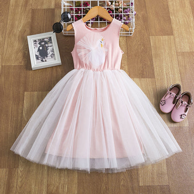 Falda de Tirantes con Malla Estilo Coreano para Niña - Image 13