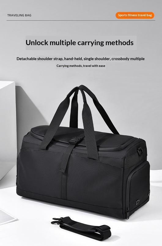 Bolsa de Viaje Fitness Separador Húmedo-Seco para Hombre - Image 21