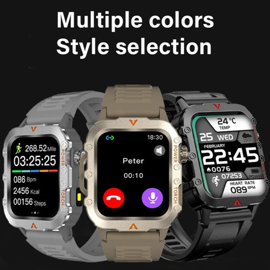 Reloj Inteligente con Llamadas Bluetooth para Deportes al Aire Libre - Image 8