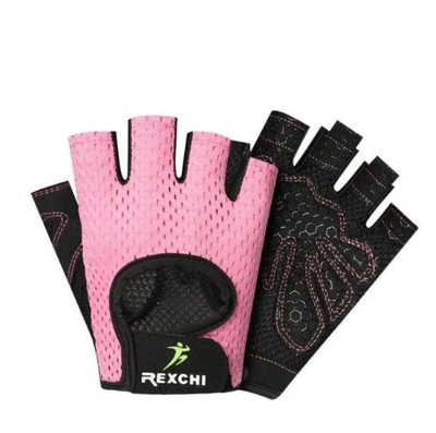 Guantes de Ciclismo Mariposa Transpirables Medio Dedo para Fitness - Image 4